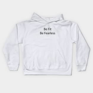 Fitness Quote 9 Kids Hoodie